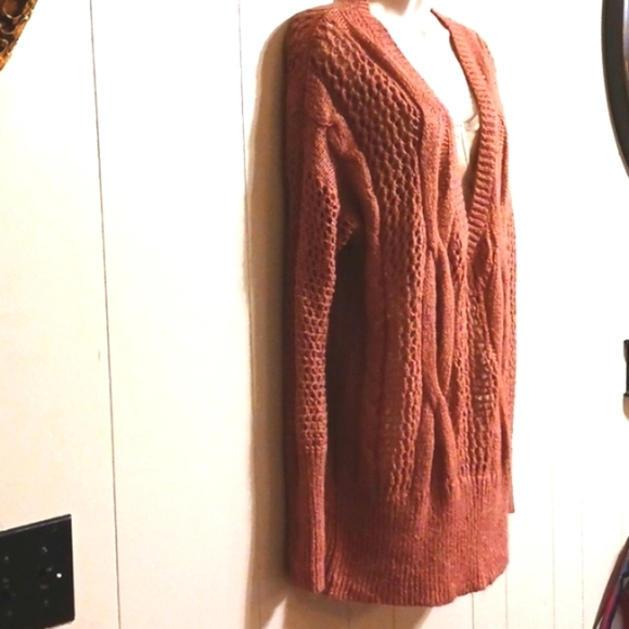 Anthropologie Oversized Mohair Knit Sweater by Kimchi Blue - Picture 4 of 11